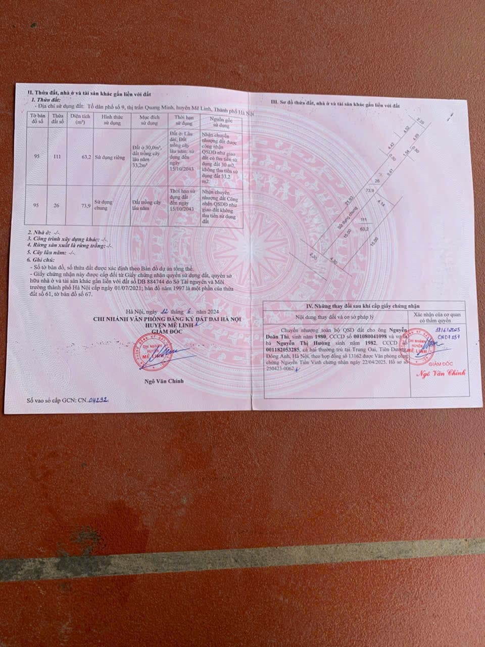 Mảnh 63.2 m² tổ 9 thumbnail 2